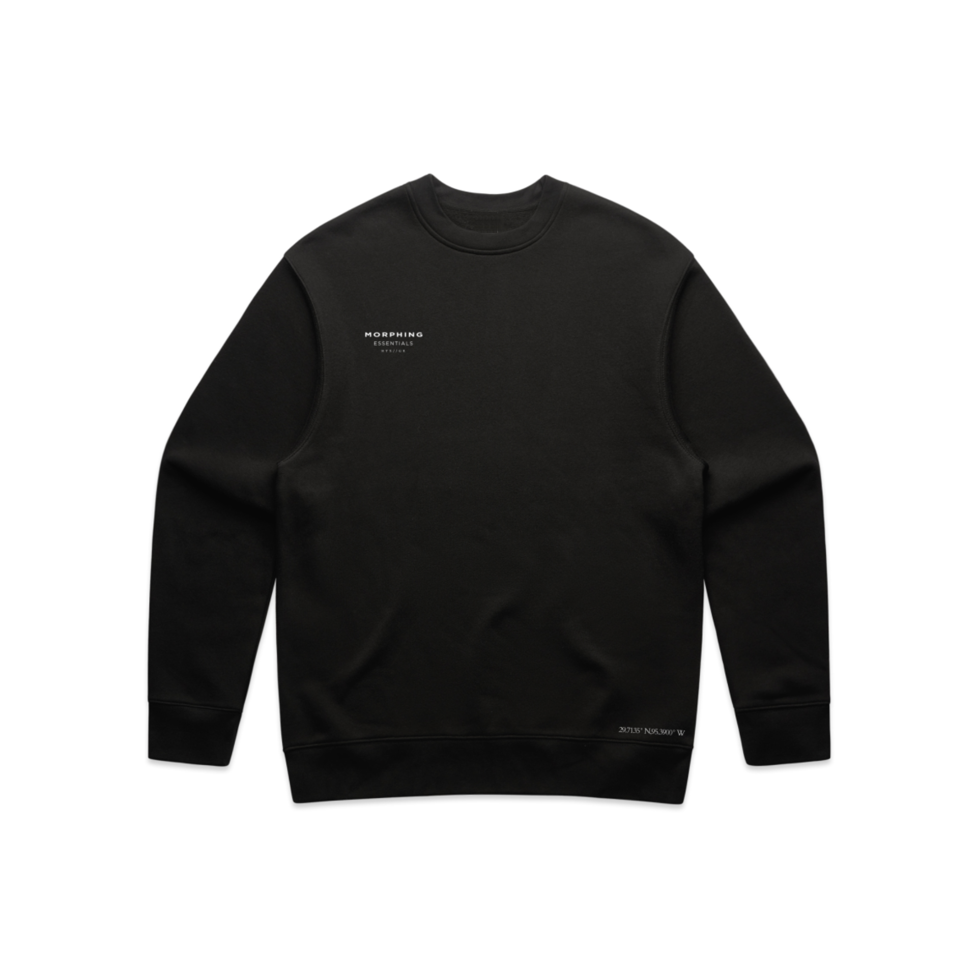 Relaxed Crewneck Black Unisex