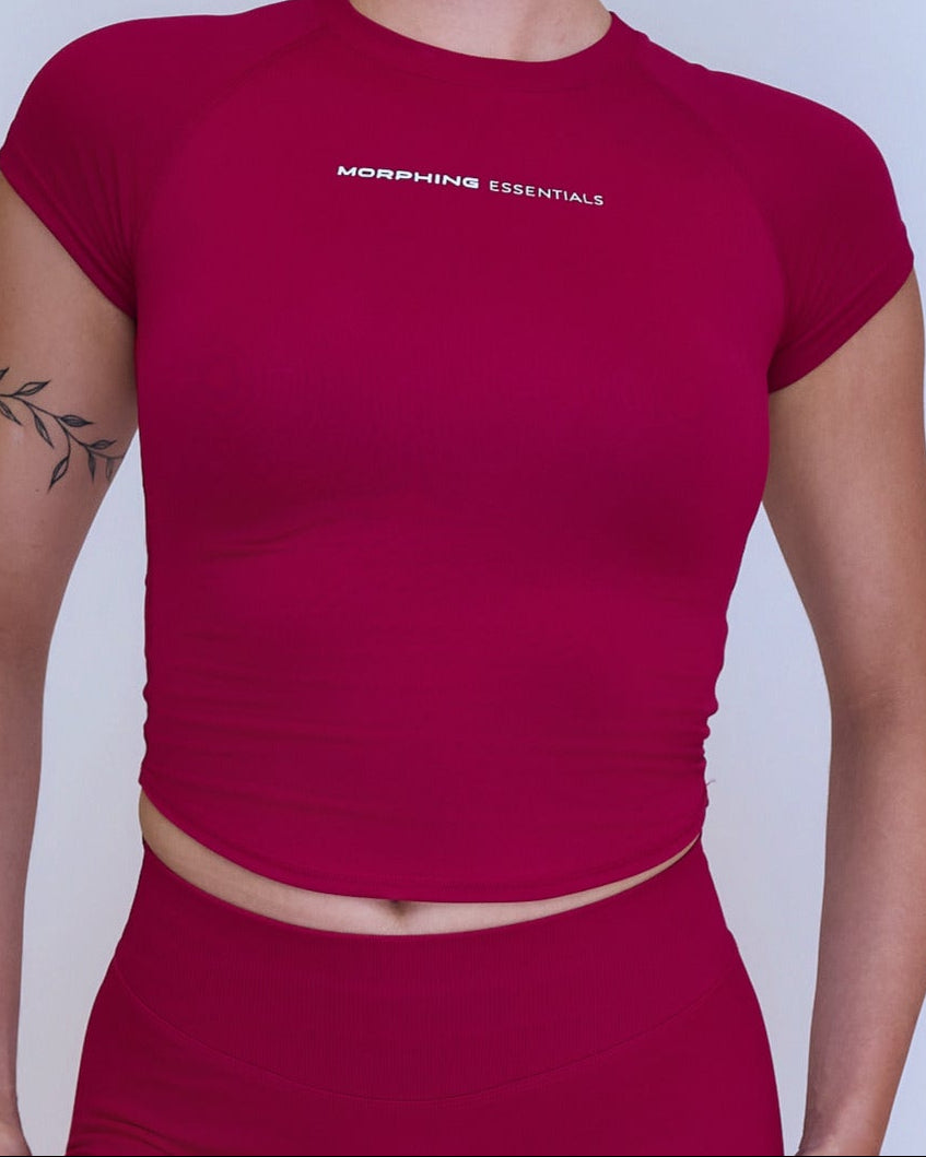 Elite Active Tee Cherry
