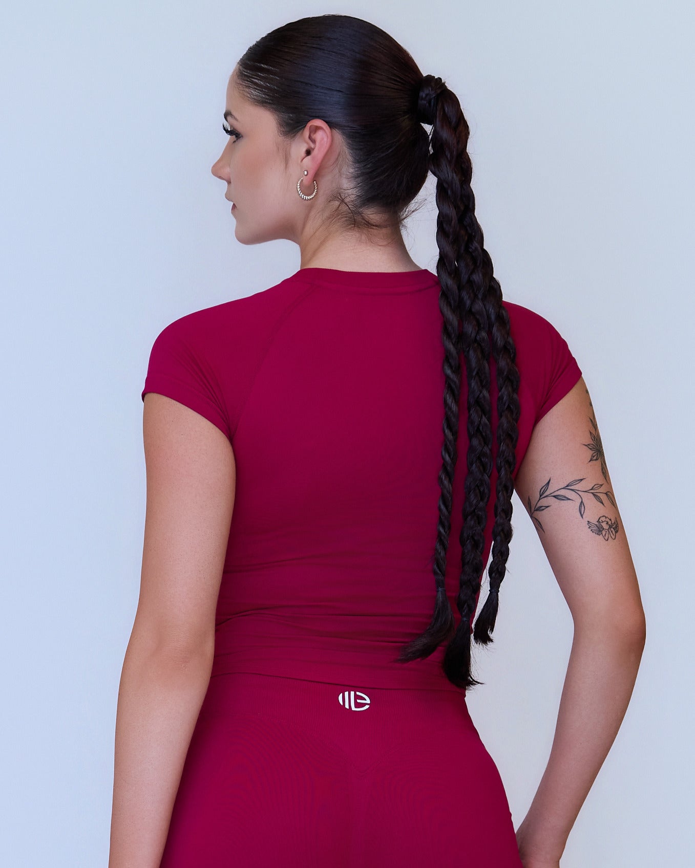 Elite Active Tee Cherry