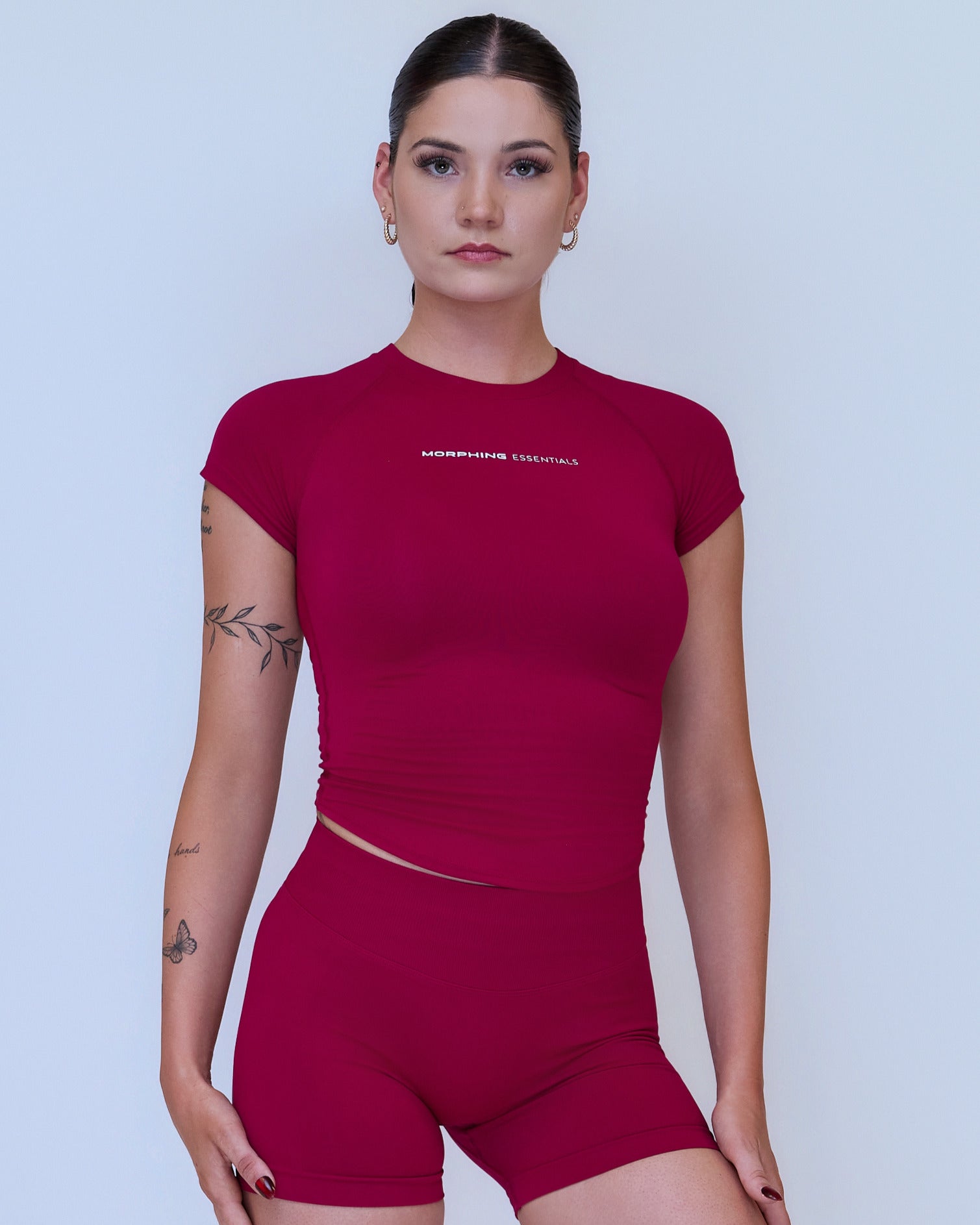 Elite Active Tee Cherry