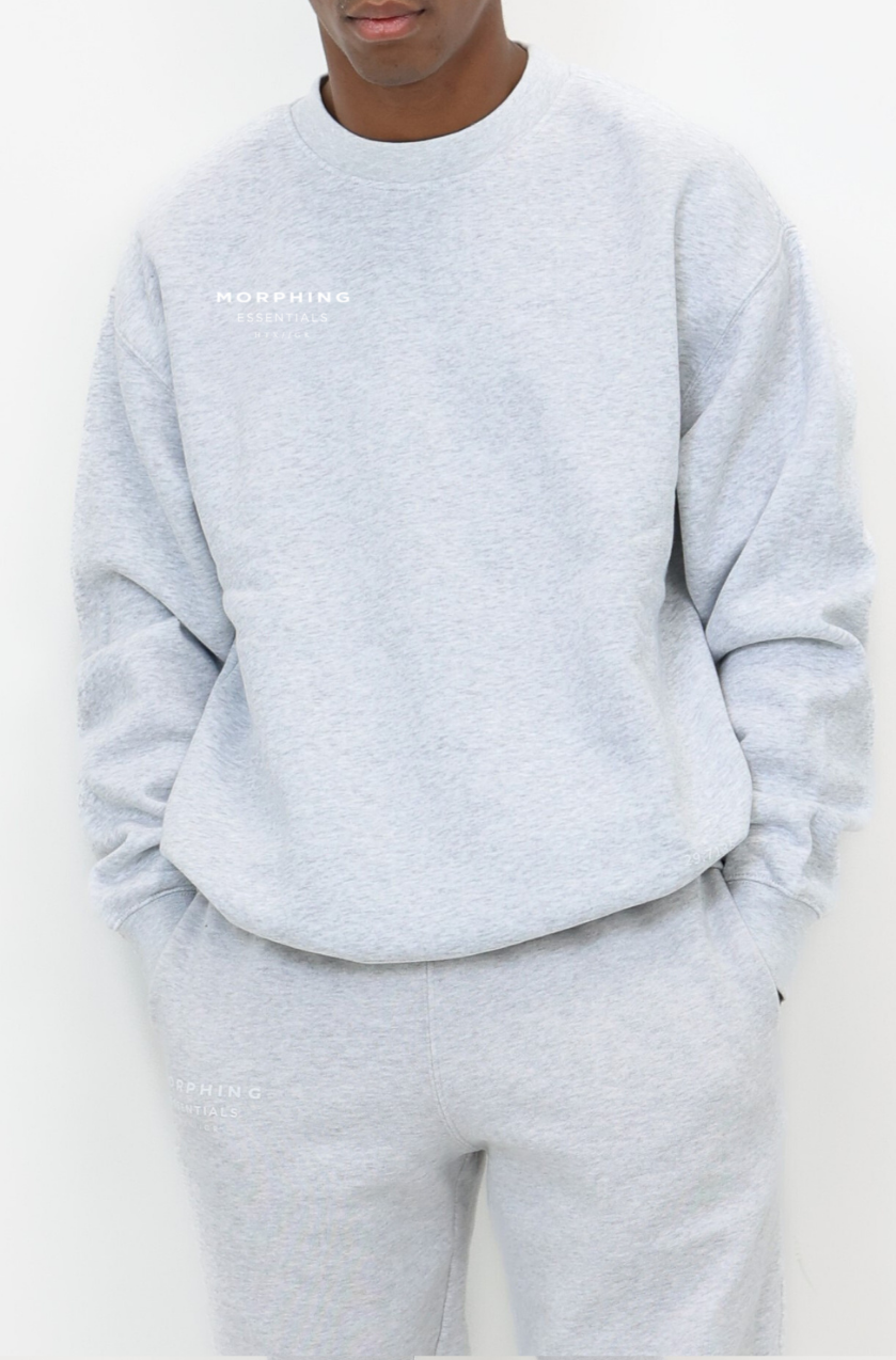 Relaxed Crewneck Grey Unisex
